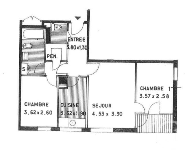 Appartement F3 à vendre - 3 pièces - 55.16 m2 - AULNAY SOUS BOIS - 93 - ILE-DE-FRANCE - Century 21 Exceldom Immobilier